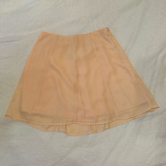 Sunday Best Dresses & Skirts - Sunday Best Orange Pink Mini A-Line Skirt Size 4